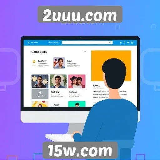 Interface do usuário do site 2uuu.com avaliada